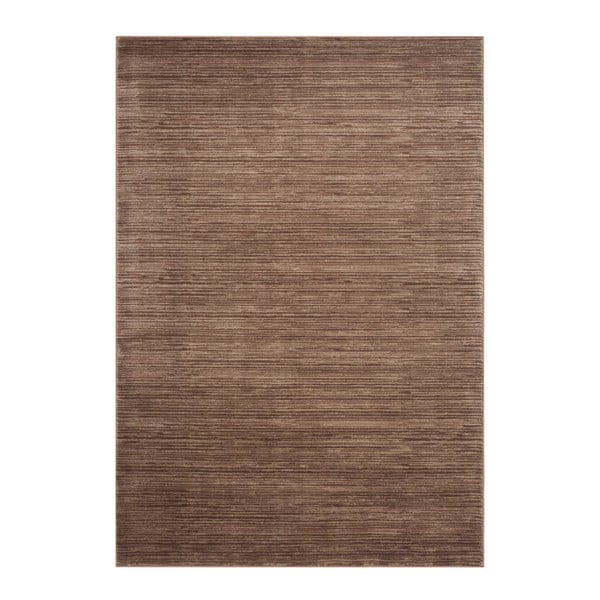 Tmavohnedý koberec Safavieh Valentine, 154 x 228 cm