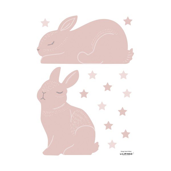Hárok samolepiek 30x42 cm Vintage Rabbit – Lilipinso