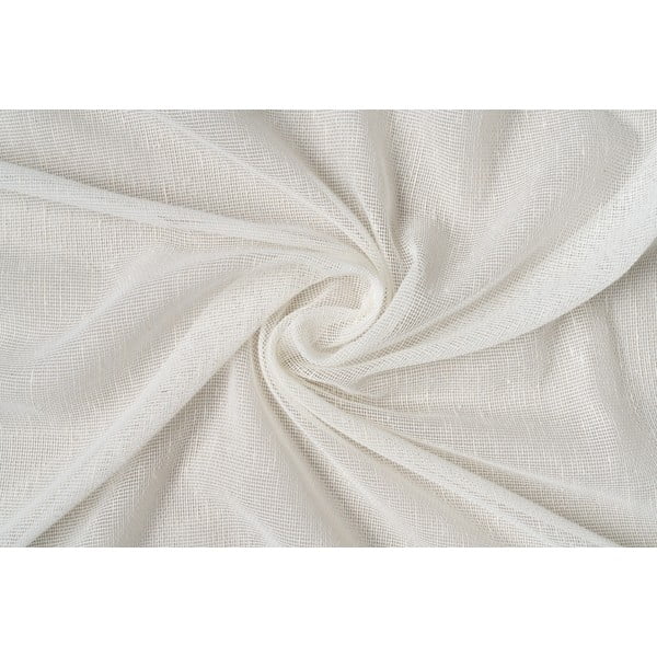 Krémovobiela záclona 300x260 cm Plano – Mendola Fabrics