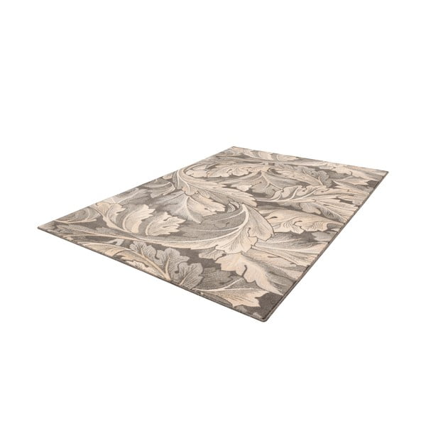 Sivo-béžový vlnený koberec 200x300 cm Thea anthracite – Agnella-image-4