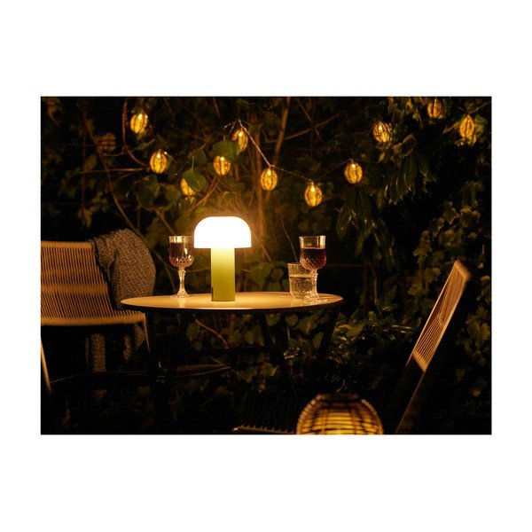 LED stolové/prenosné vonkajšie svietidlo na USB ø 15 cm Soham – House Nordic-image-1