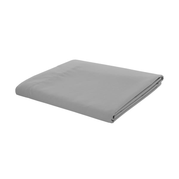 Sivá perkálová plachta 180x260 cm Easy Iron Percale – Catherine Lansfield