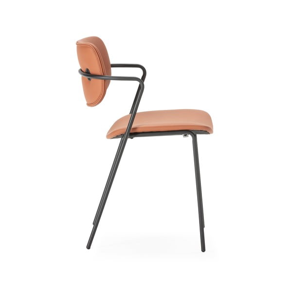 Jedálenská stolička v tehlovej farbe v súprave 2 ks Maika – Marckeric-image-2