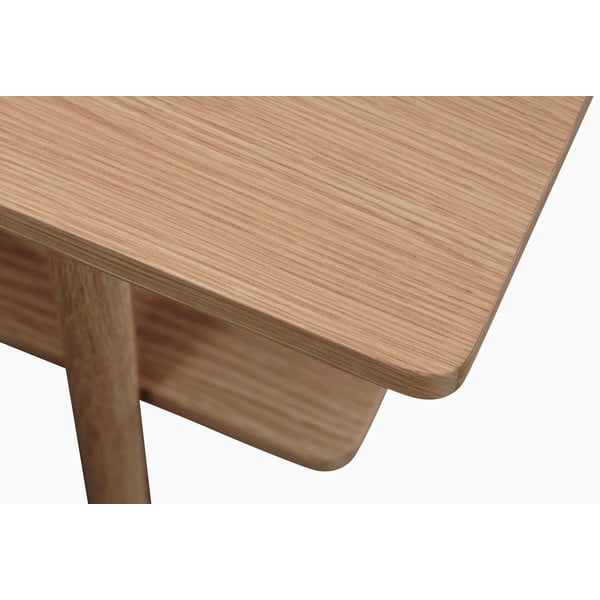 Konferenčný stolík s doskou v dubovom dekore v prírodnej farbe 60x120 cm Ponza – Unique Furniture-image-4