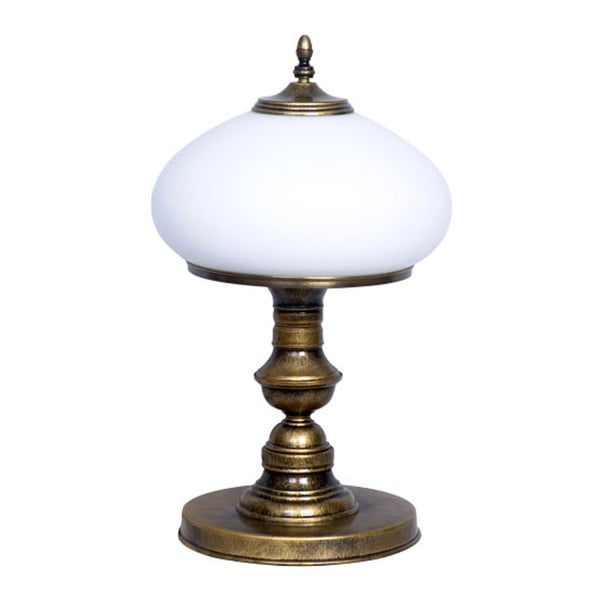 Stolová lampa Glimte Patina, výška 45 cm