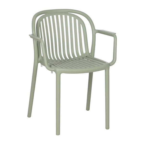 Zelená plastová jedálenská stolička Alia – Ixia