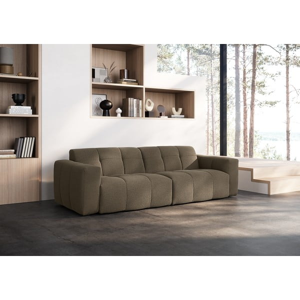 Hnedá pohovka 250 cm Chess – Furninova -image-4