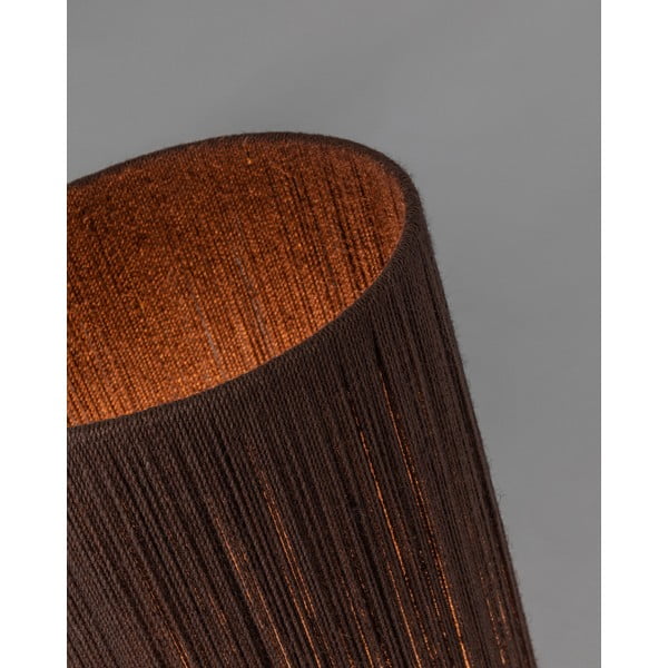 Stolová lampa v tmavoprírodnej farbe z masívu akácie (výška 147 cm) Kor – Kave Home-image-3