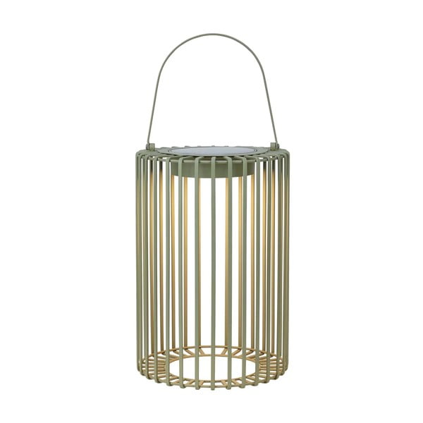 Zelený vonkajší solárny LED lampáš na USB (výška 54 cm) Cavia – Markslöjd