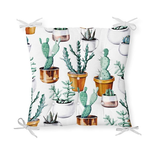 Sedák s prímesou bavlny Minimalist Cushion Covers Cactus in Pot, 40 x 40 cm