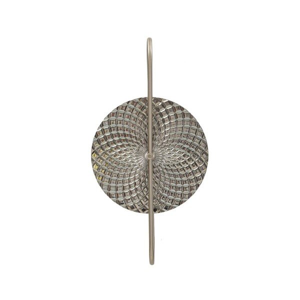 Kovové nástenné svietidlo v striebornej farbe Silvery – Mauro Ferretti