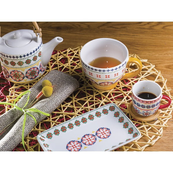 Porcelánový servírovací tanier Villa Altachira Gardeny, 20 x 12 cm-image-1