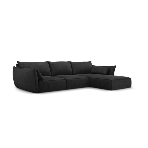 Tmavosivá rohová pohovka (pravý roh) Vanda - Mazzini Sofas-image-2