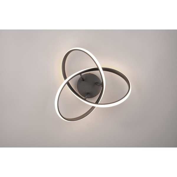 Čierne LED stropné svietidlo Meo – Reality-image-2