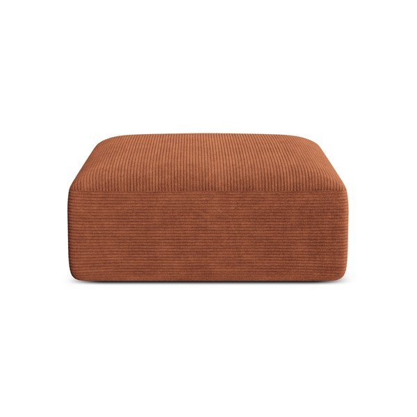 Menčestrová podnožka v terakotovej farbe Campi – Cosmopolitan Design-image-1