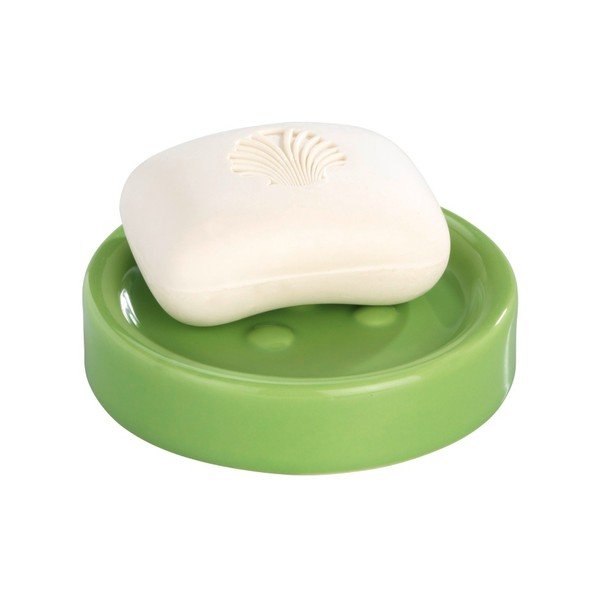 Zelená podložka pod mydlo Wenko Polaris Green-image-1