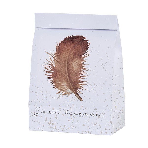 Papierové vrecúško Bloomingville Feather