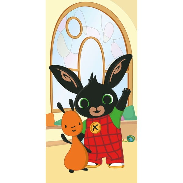 Bavlnená detská osuška 70x140 cm Bing "Hoppity" – Jerry Fabrics