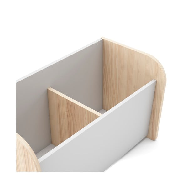 Biela detská knižnica 70x42 cm Esteban – Marckeric-image-4