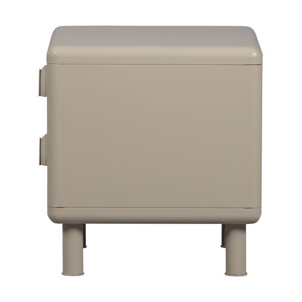 Béžový kovový nočný stolík Rune – WOOOD-image-4