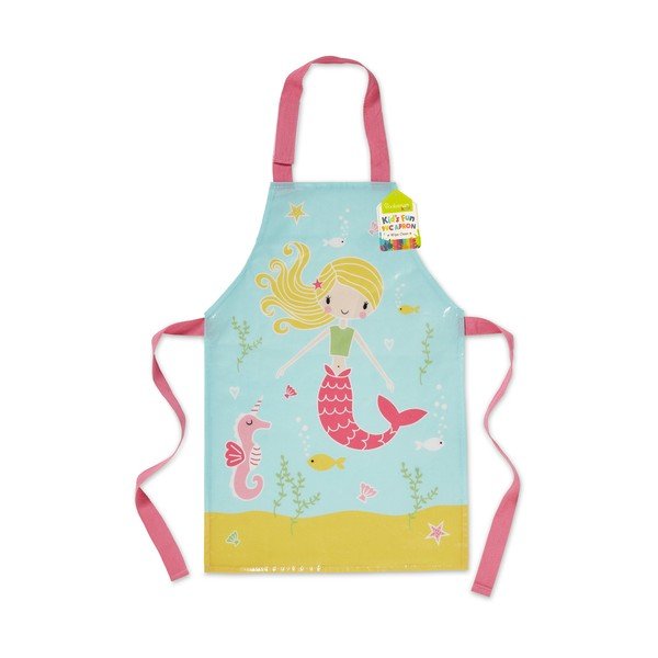 Bavlnená detská zástera Cooksmart ® Mermaid-image-1