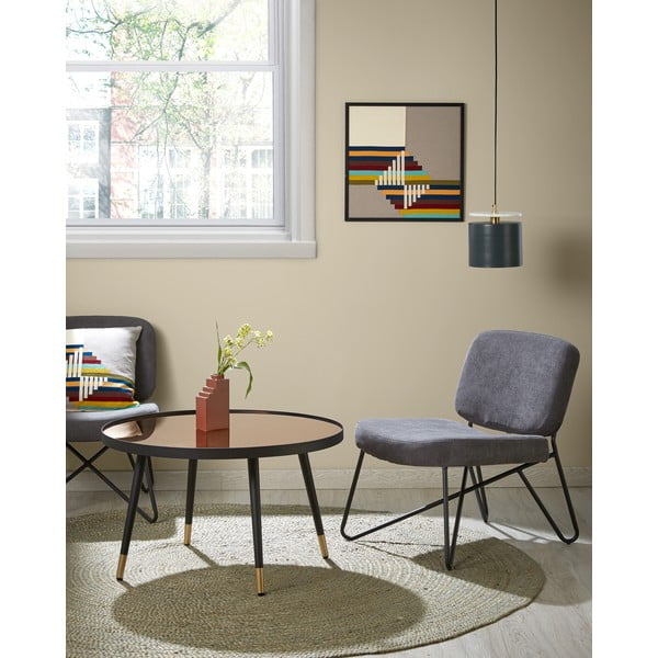 Modré závesné svietidlo Kave Home Argy-image-3