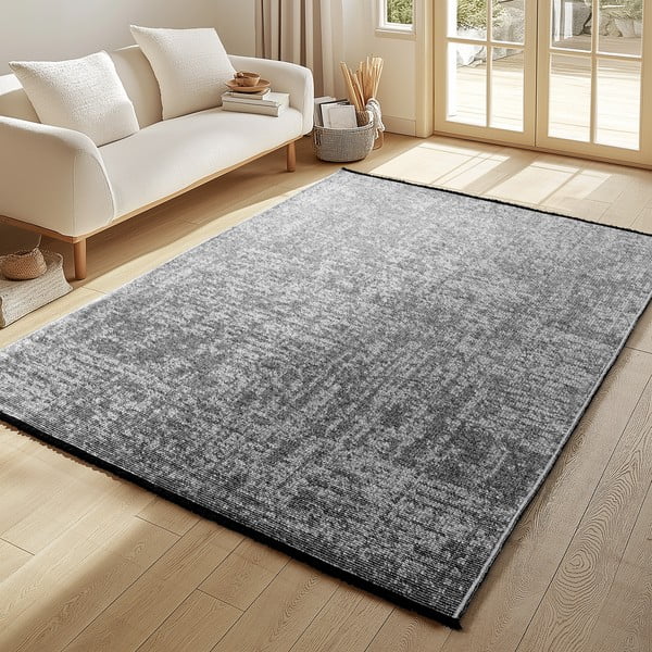 Tmavosivý prateľný koberec 120x170 cm Space 1900 – Ayyildiz Carpets-image-1