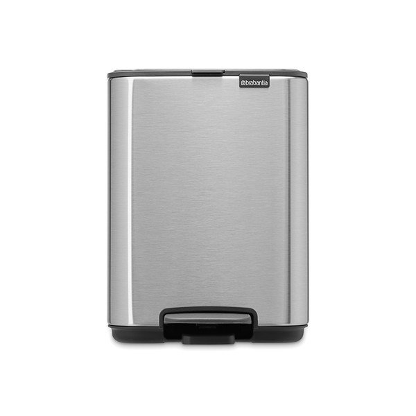 Pedálový oceľový odpadkový kôš v matne striebornej farbe 4 l Bo – Brabantia-image-3