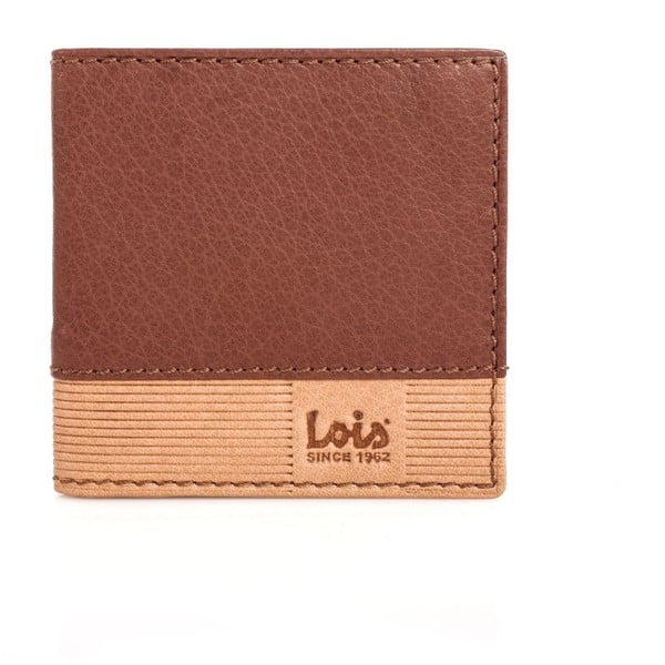 Kožená peňaženka Lois Brown, 9,5x9,5 cm