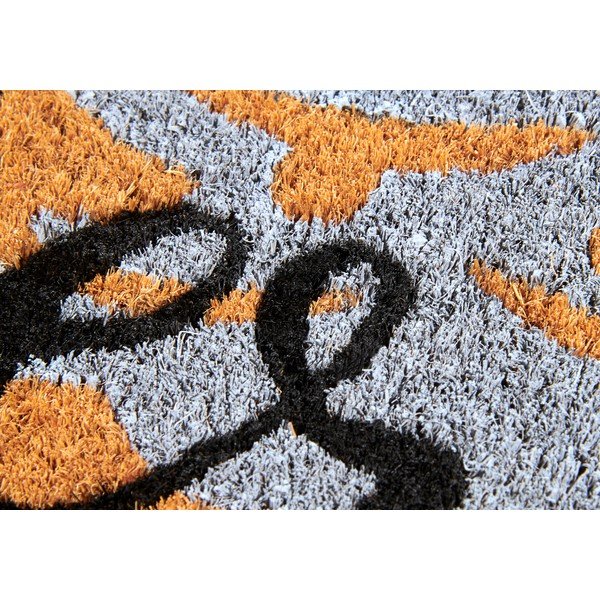 Rohožka s vianočným motívom z kokosového vlákna 40x70 cm Silver Christmas – Hanse Home-image-2