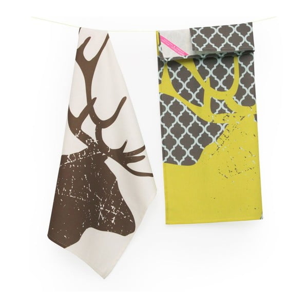 Set dvoch utierok Deer