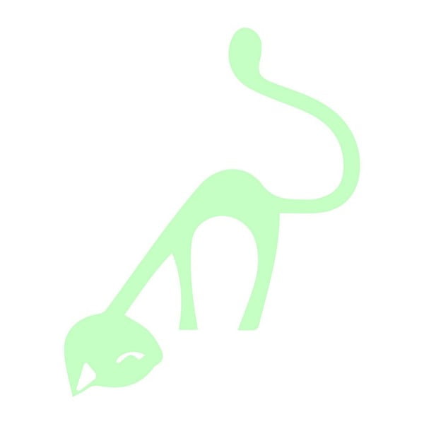 Svietiaca samolepka Ambiance Cute Cat-image-1