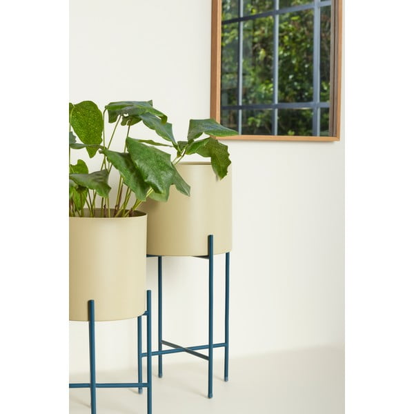 Kovové obaly na kvetináče v súprave 2 ks ø 25 cm Airy – Hübsch-image-3