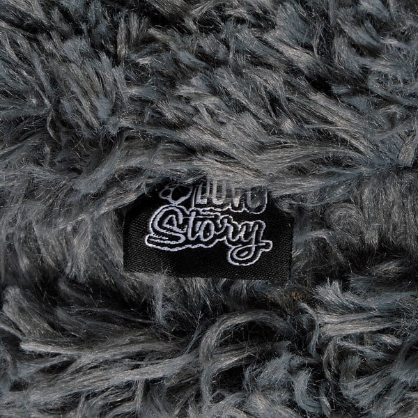 Tmavosivý pelech pre mačku ø 55 cm – Love Story-image-3