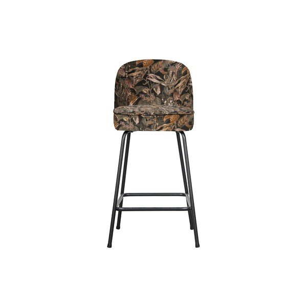 Barová stolička s kvetinovým vzorom BePureHome Vogue Bouquet, výška 89 cm