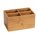 Bambusový kúpeľňový organizér so 4 priehradkami Wenko Terra