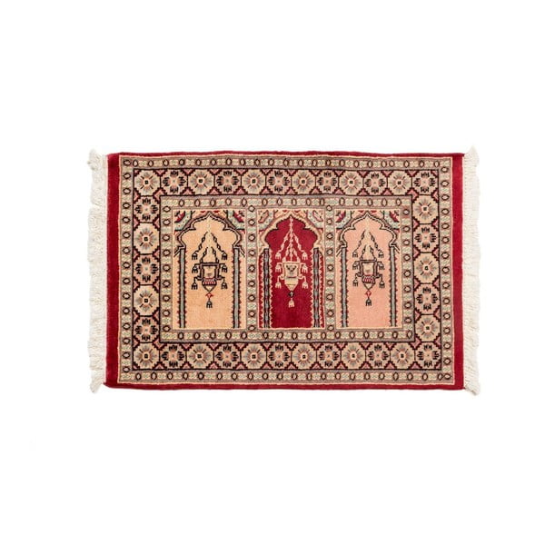 Ručne viazaný koberec Kashmir 109, 90x63 cm