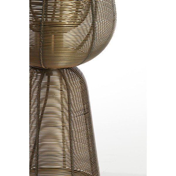 Kovová stolová lampa v bronzovej farbe (výška  42 cm) Aboso – Light & Living-image-2