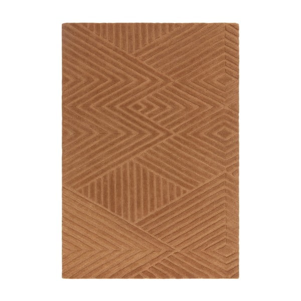 V tehlovej farbe vlnený koberec 200x290 cm Hague – Asiatic Carpets