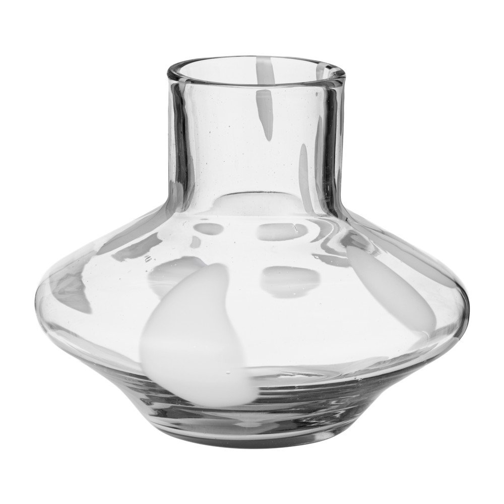 E-shop Sklenená ručne vyrobená váza (výška 28 cm) Glom – noo.ma