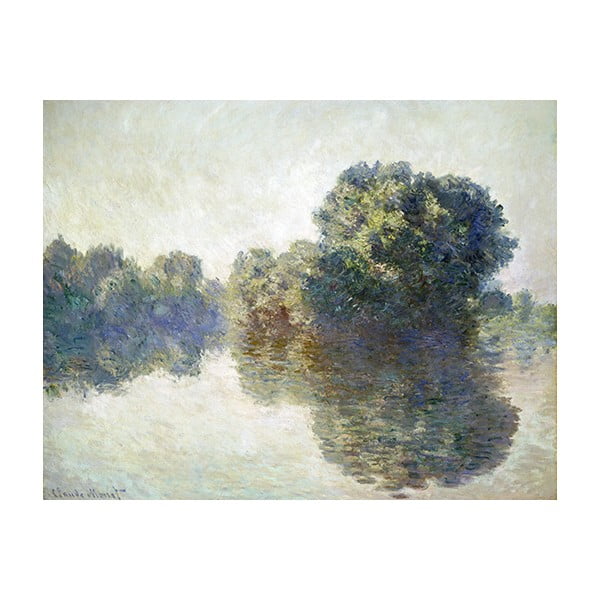 Obraz Claude Monet - The Seine at Giverny, 90x70 cm