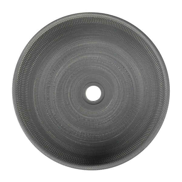 Sivé keramické okrúhle umývadlo ø 41 cm Priori – Sapho-image-3