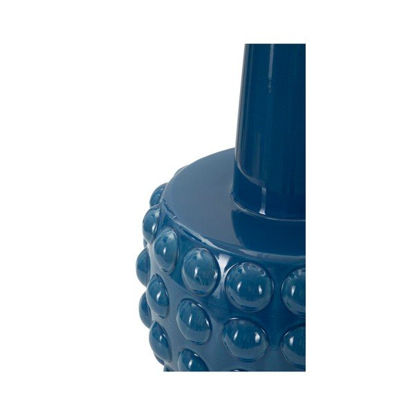 Biela/modrá keramická stolová lampa s textilným tienidlom (výška  51,5 cm) Gress – Mauro Ferretti-image-3