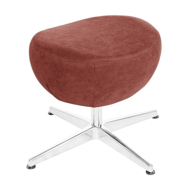 Broskyňovooranžová otočná stolička/podnožka My Pop Design Vostell