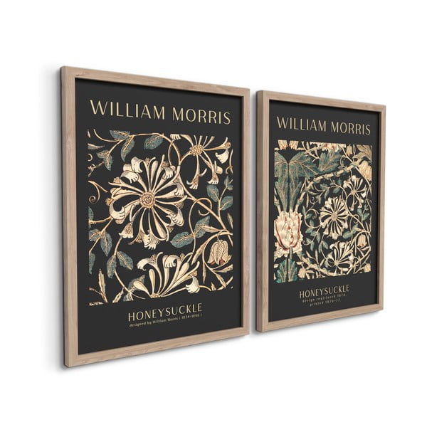 Obrazy v súprave 2 ks 30x40 cm Morris – Styler-image-2