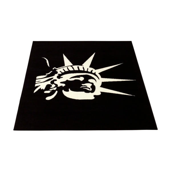 Čierny koberec Hanse Home Liberty, 140 x 200 cm