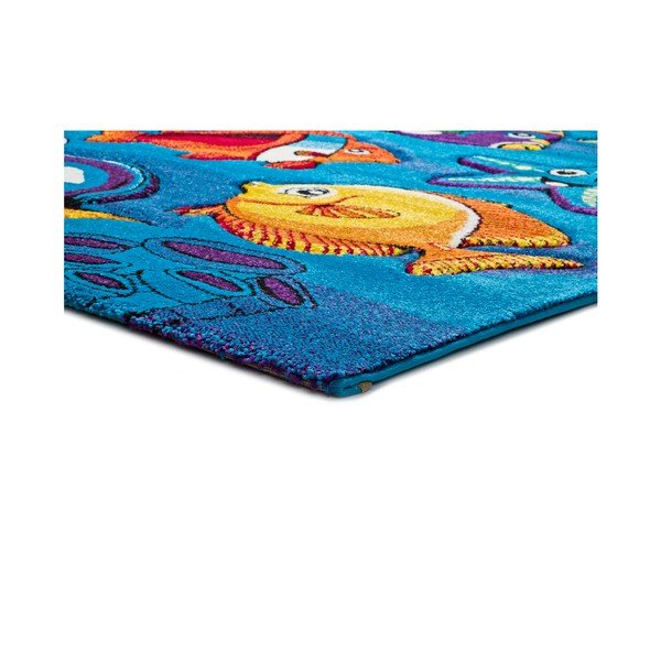 Modrý detský koberec Unoversal Underwater, 120 × 170 cm-image-2