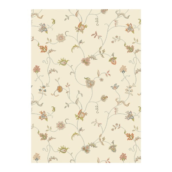 Koberec Asiatic Carpets Xico Floral Cream, 120x170 cm