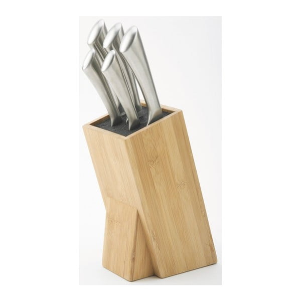Set 5 nožov a bloku na nože Jean Dubost Milenium Bamboo
