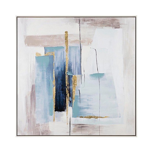 Ručne maľovaný obraz s rámom/na plátne 88x88 cm Crown – Bizzotto